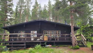 Mysig 8-bädds timmerstuga i Lofsdalen