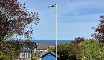 Utsikt över Kivik och havet!