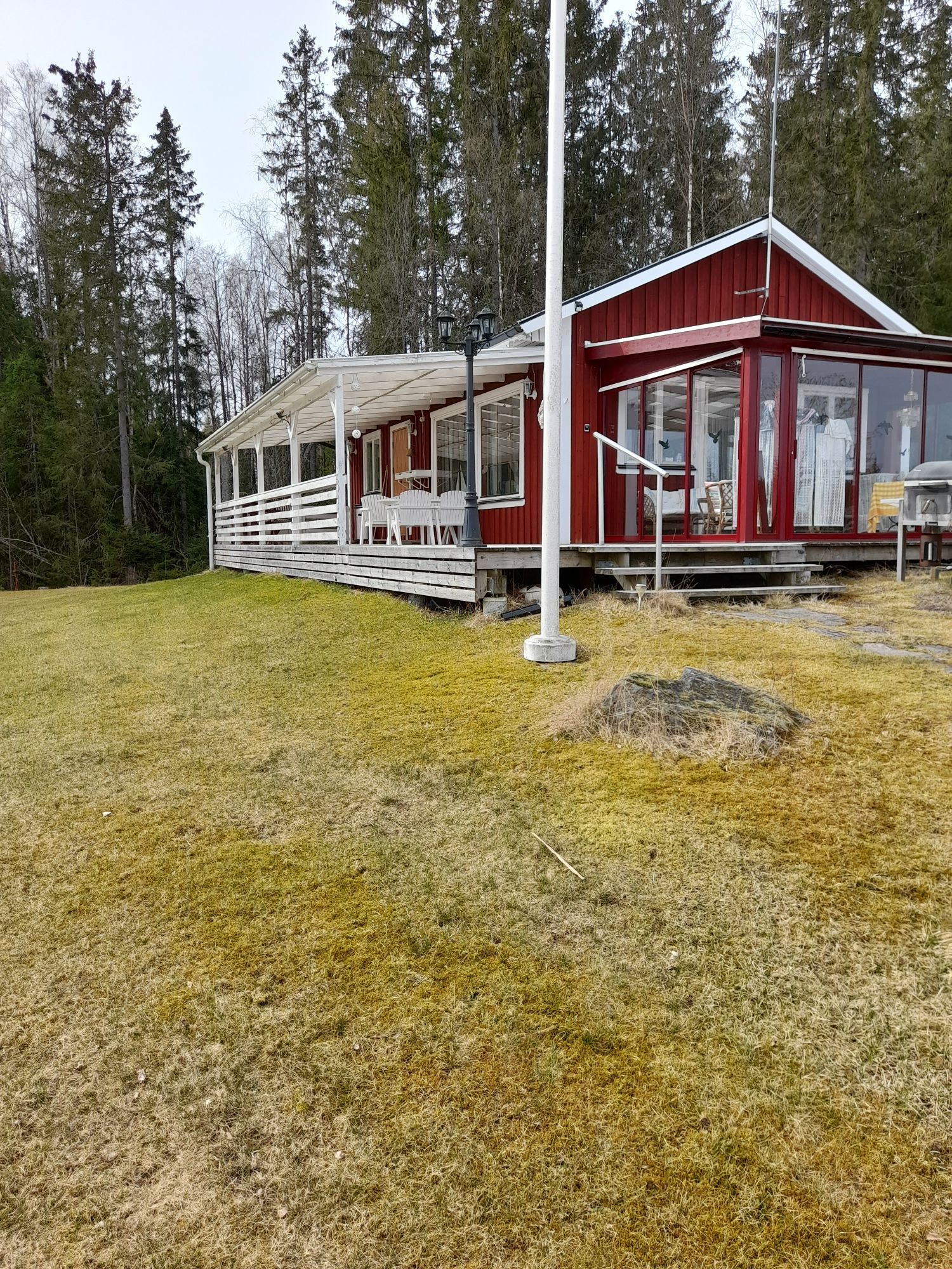 Skogsglänta vid östra Silen