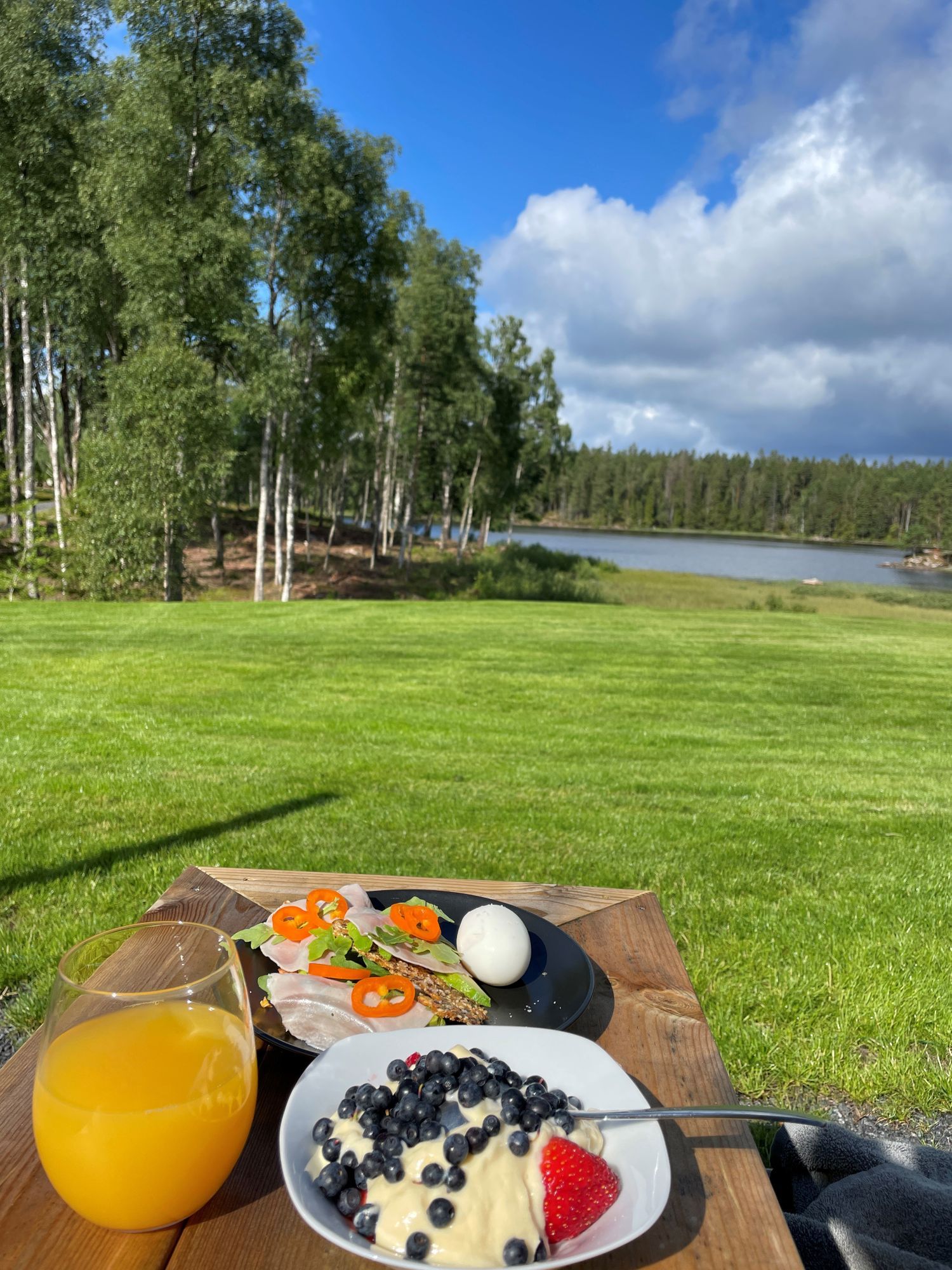 Mysig stuga med sjöutsikt och egen brygga. – bild 10 av 19