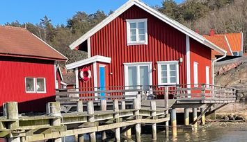 Unik och välutrustad sjöbod i Mörhult, Fjällbacka