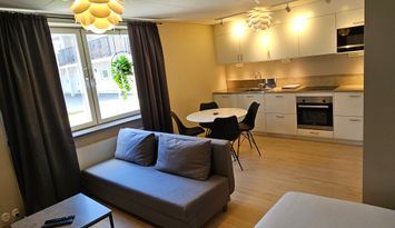 Fin och mysig 1.a vid hamnterminalen i Visby.