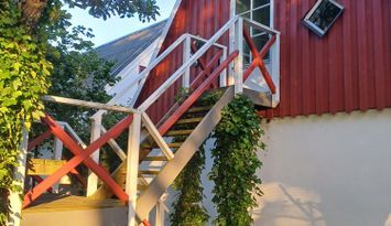 Lägenhet på gård på landet