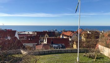 Trea med balkong och bästa utsikten i Visby!