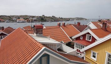 Övervåning med strålande utsikt i Mollösund