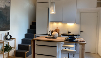 Superfint Attefallshus med gångavstånd till strand