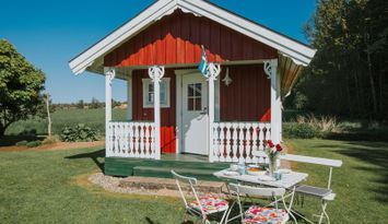 Stuga med naturskönt läge