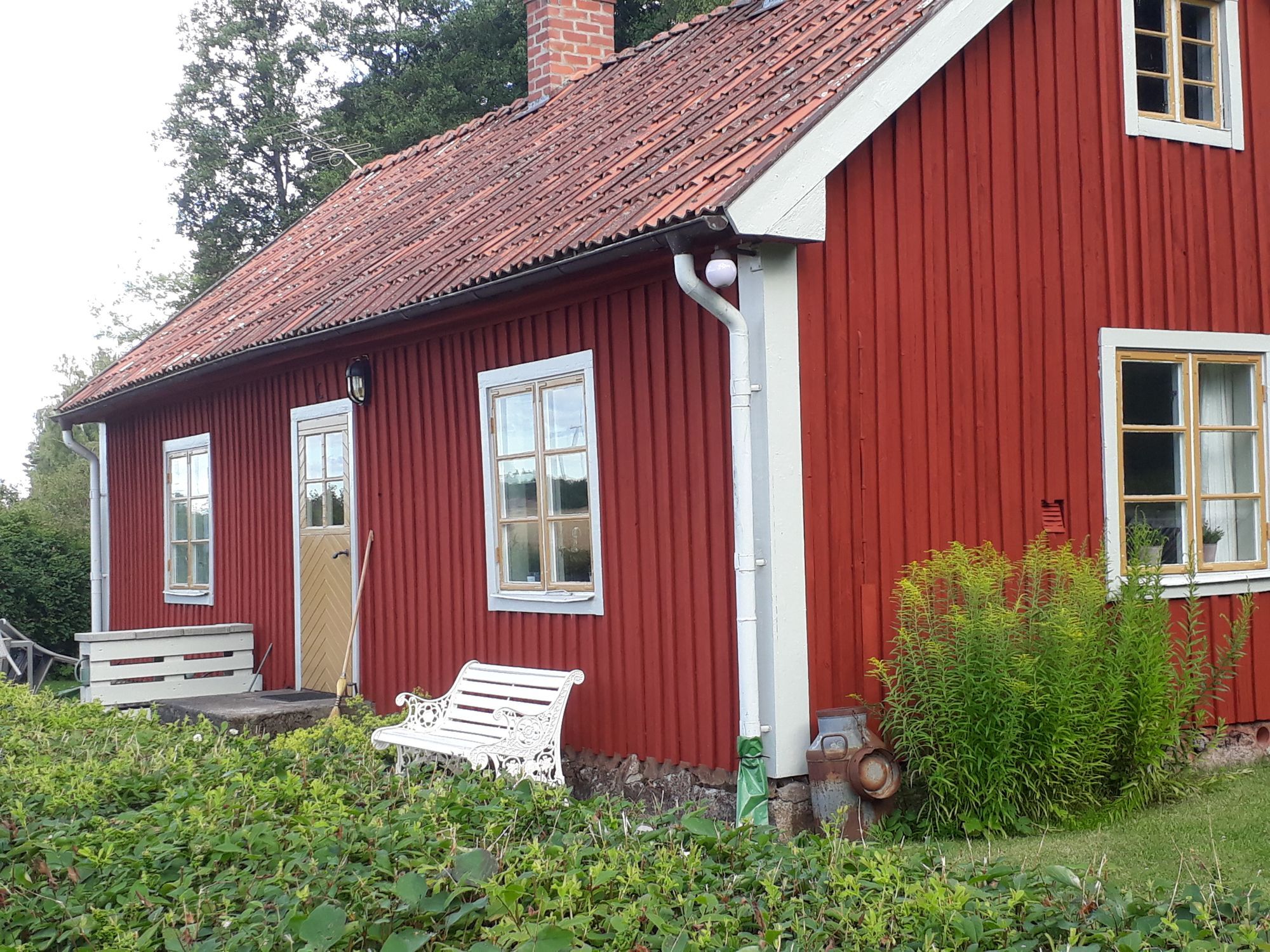 Torpstuga 4+2 bäddar i Öjebro Skänninge Mantorp