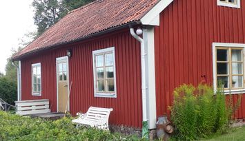 Torpstuga 4+2 bäddar i Öjebro Skänninge Mantorp