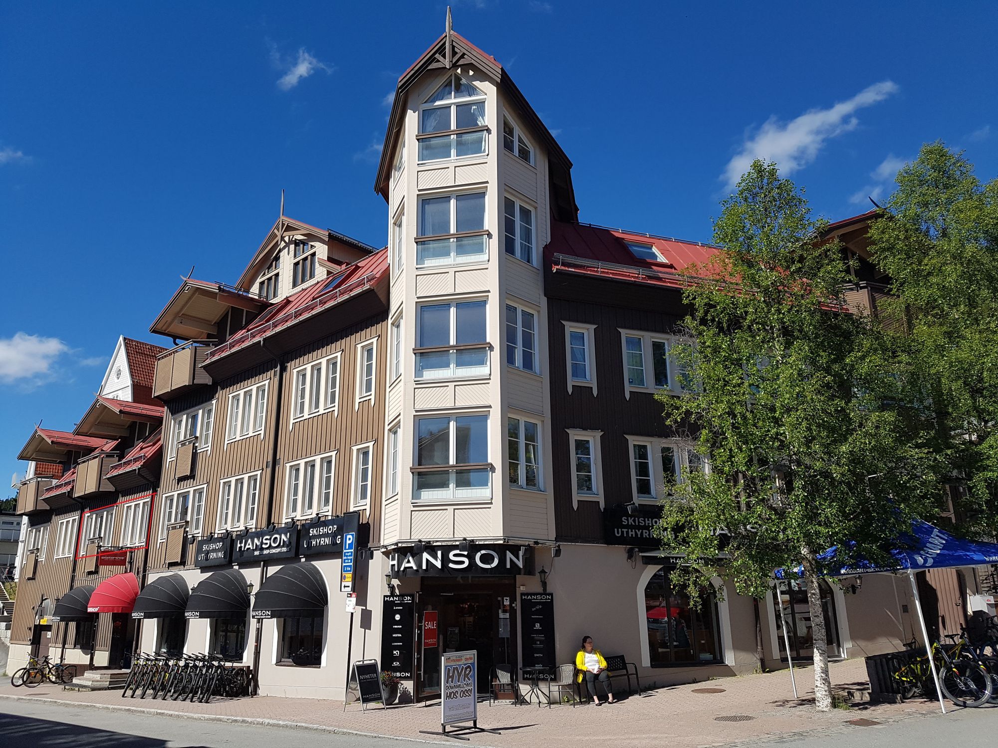 3a Hansonhuset vid Åre Torg
