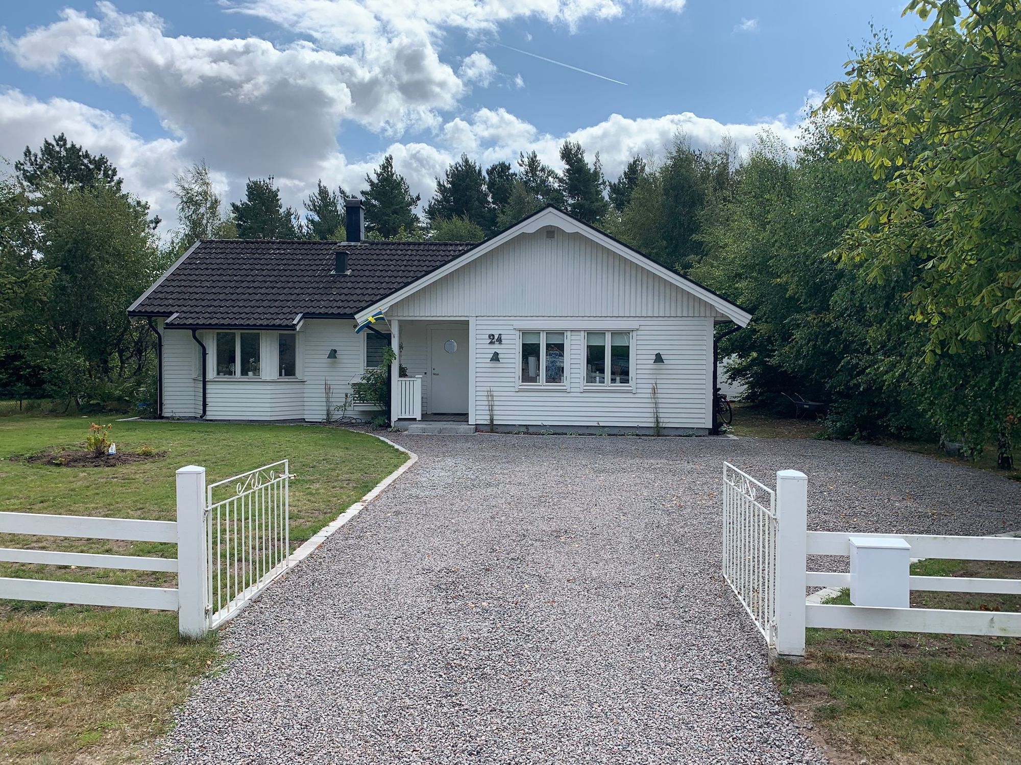 Sommarhus med Attefallshus i Mellbystrand
