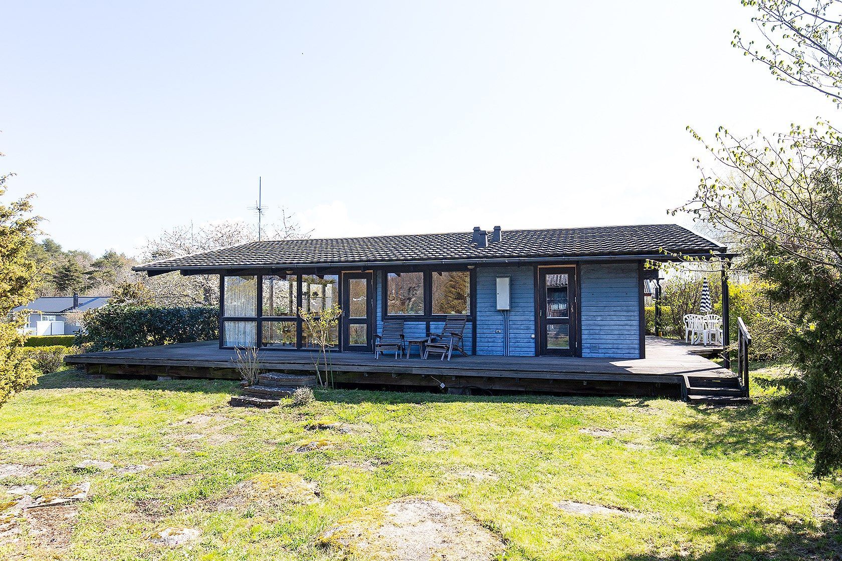 Havsnära hus på Öland i Köpingsvik