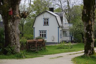 Mysigt villa på lantgård i Köpmannebro