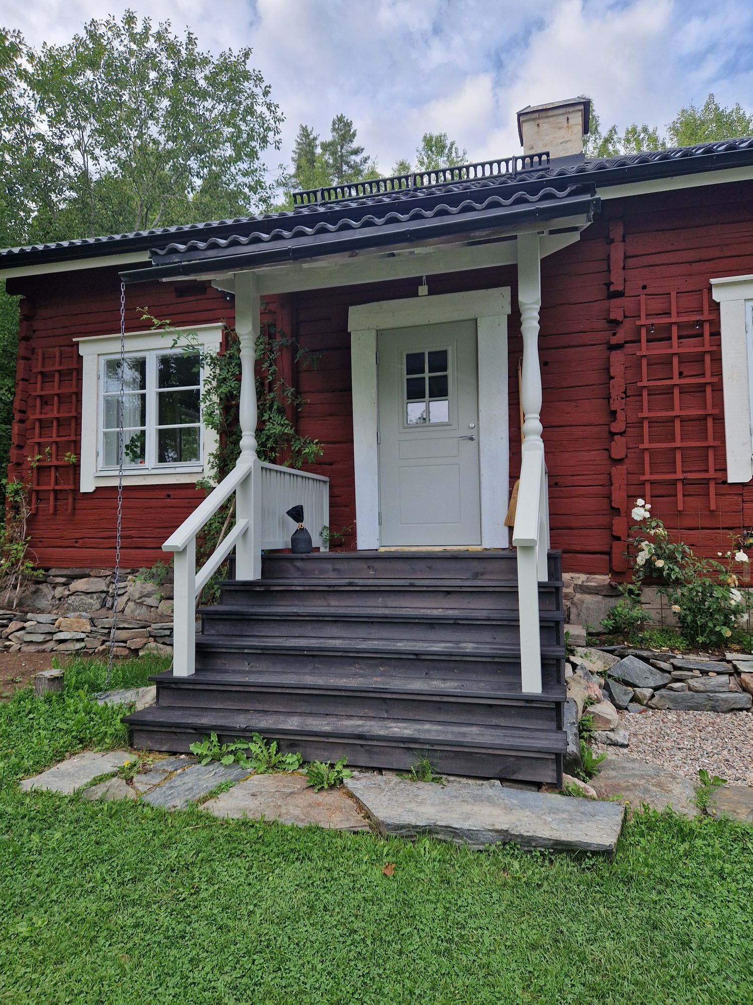 Gästhus på gården