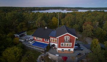 Skärgårdsvilla m havsutsikt på idylliska Älgö
