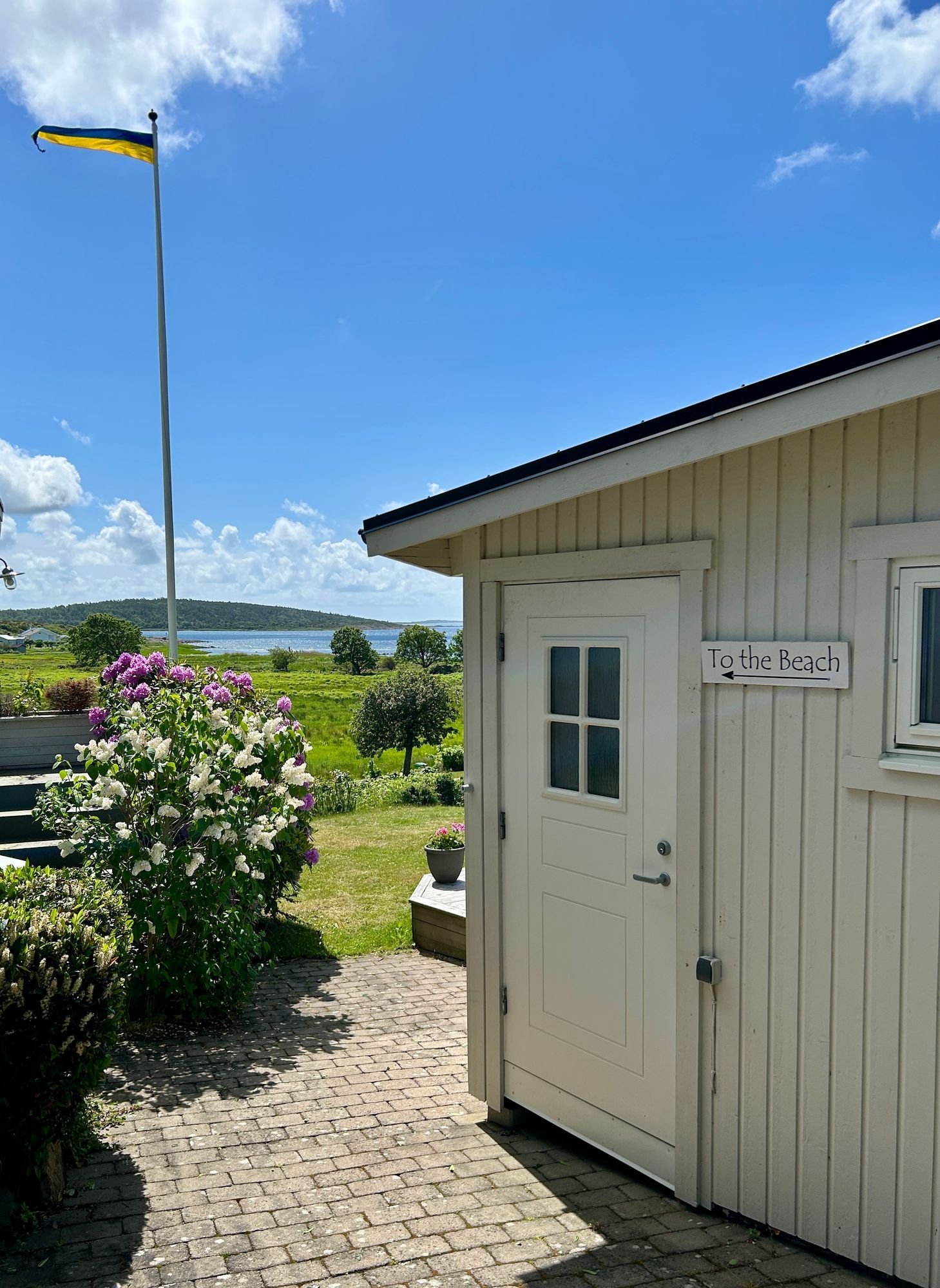 Gästis ”paradiset” med havsutsikt