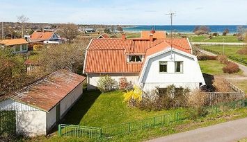 Köpingsvik ovanför stranden