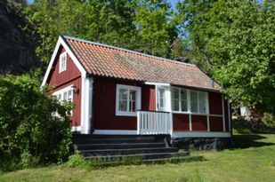 Beatelundstorpet Värmdö. 19th century. Sea view