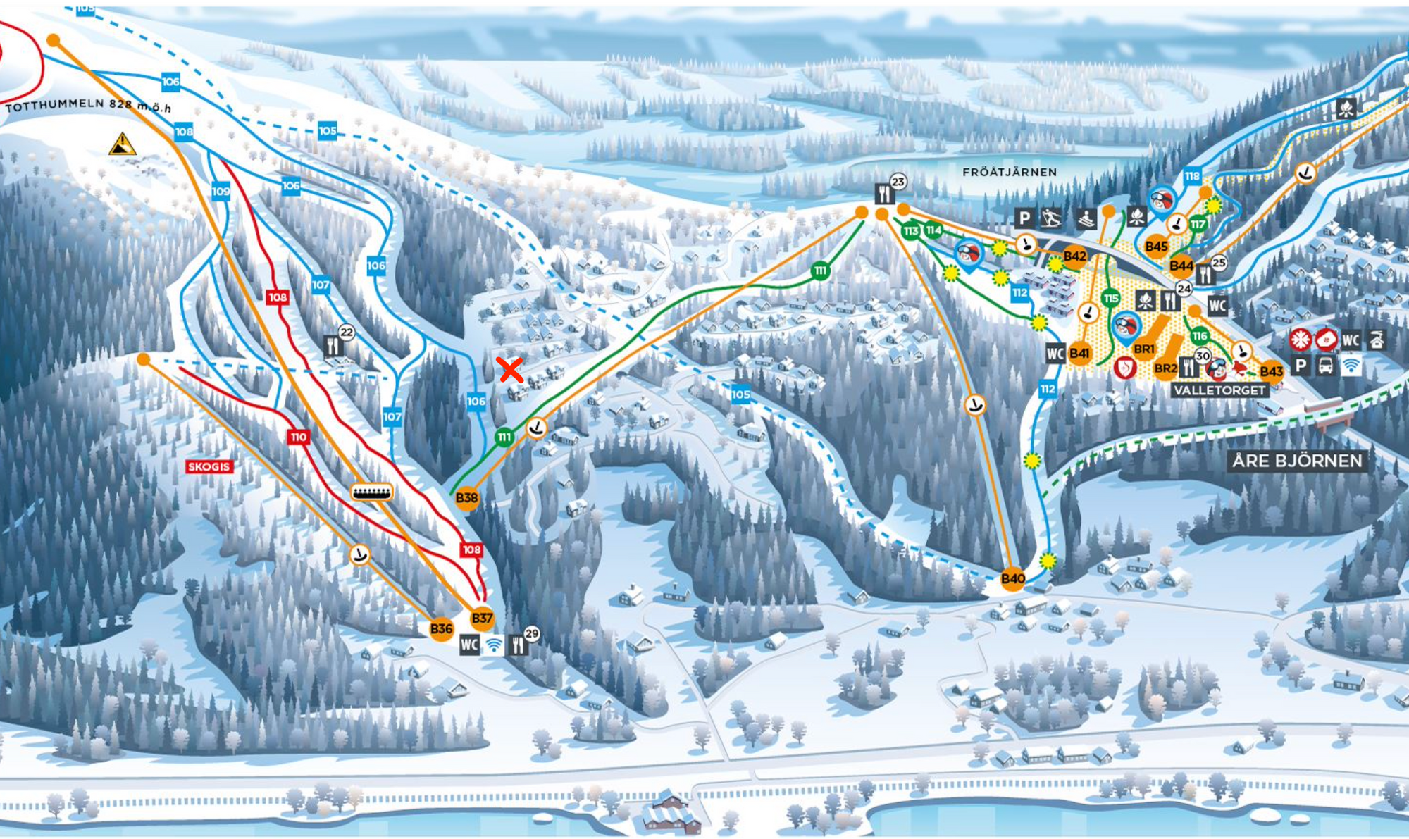 Ski-in/ Ski-out i Åre Sadeln Vikbäcksvägen – bild 12 av 12
