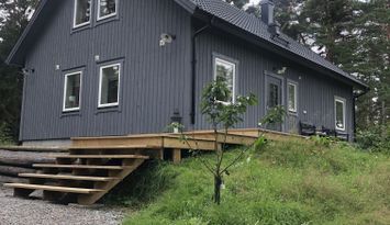 Idyll vid havet med enskilt läge