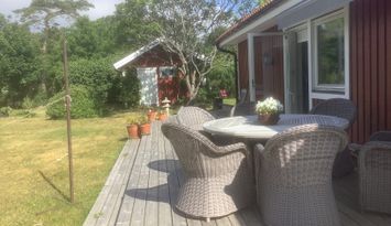 Hus i Falkenberg 600 meter från sandstrand.