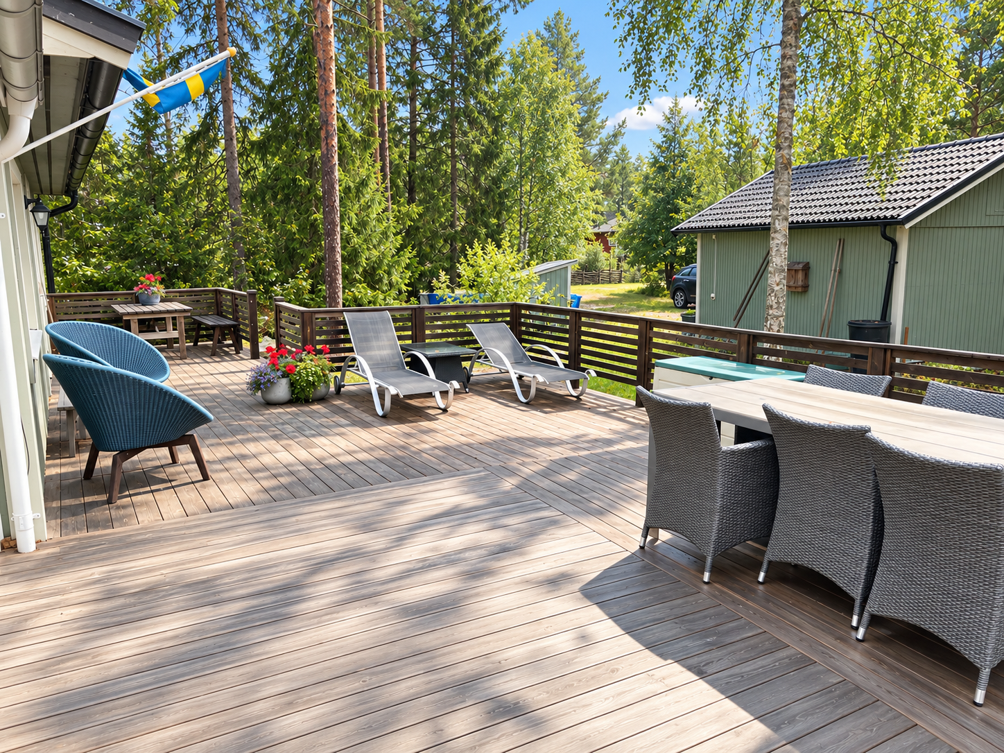 Sommaridyll nära bad och hamn – med privat jacuzzi – bild 5 av 24