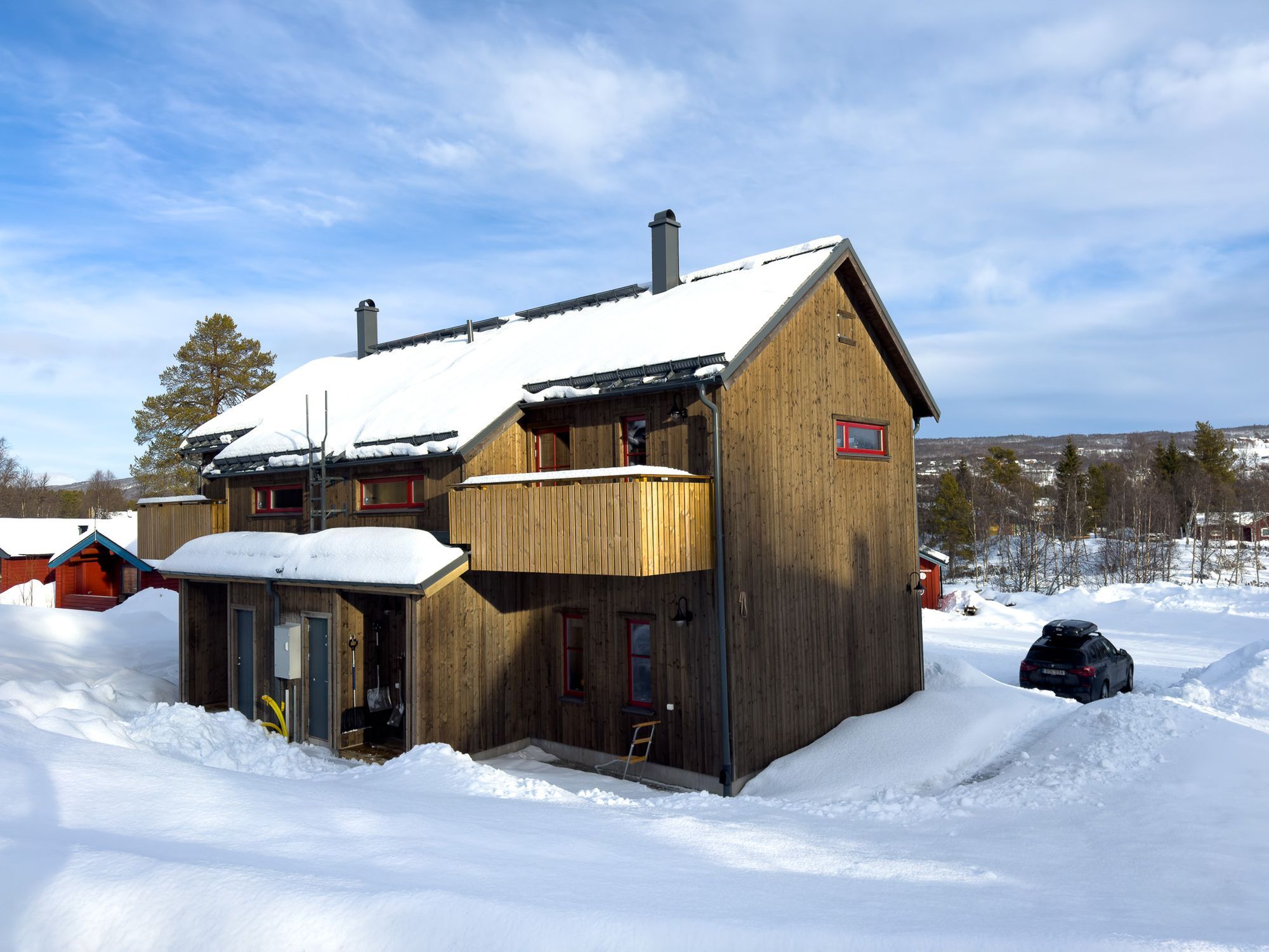 Nytt och exklusivt boende i parhus i Bruksvallarna