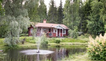 Timmerstuga i natursköna Dalarna