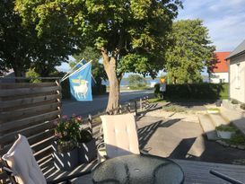 Modernt stenhus i Fårösund
