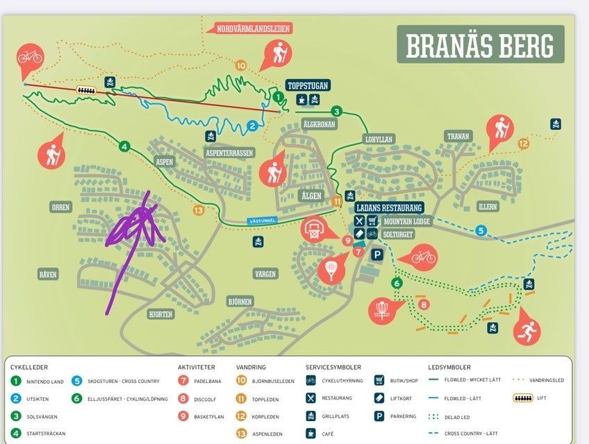 Stuga med 12 bäddar och badtunna i Branäs – bild 5 av 24