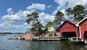 Sommarhus på skärgårdsö