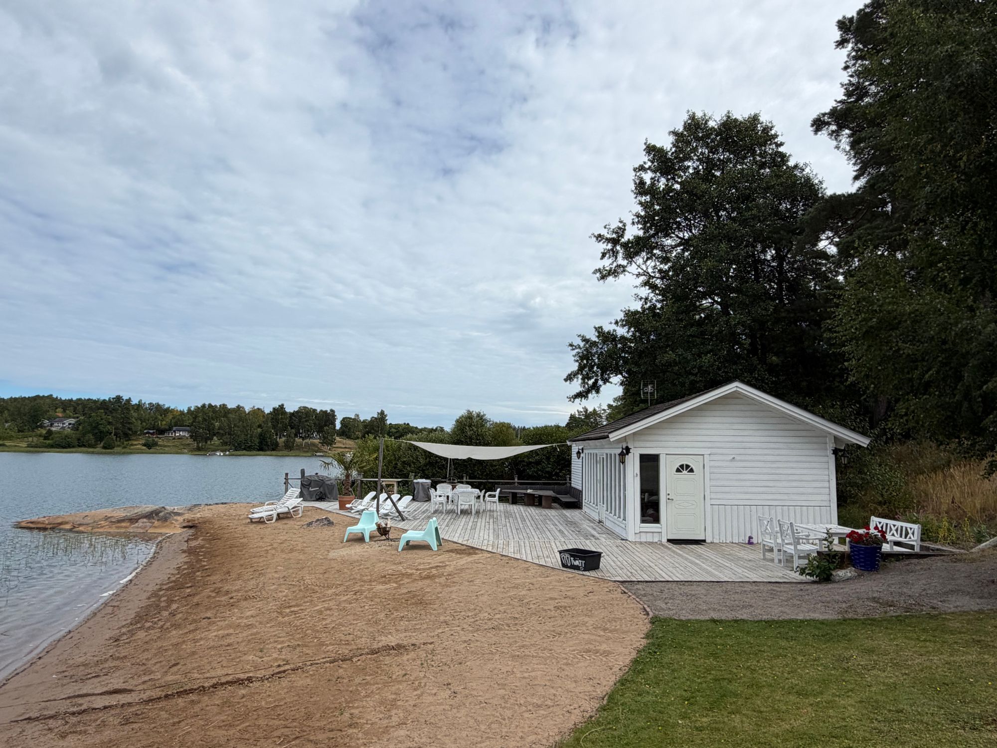 Stuga vid havet