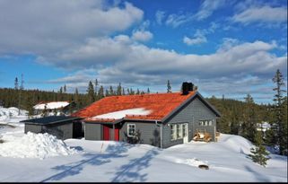 Parhus i vackra Sångbäcken (Vemdalen)