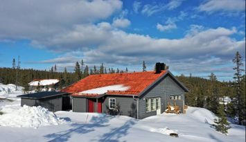 Parhus i vackra Sångbäcken (Vemdalen)