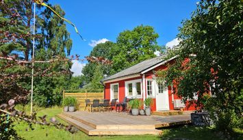Stuga vid Vänerns strand