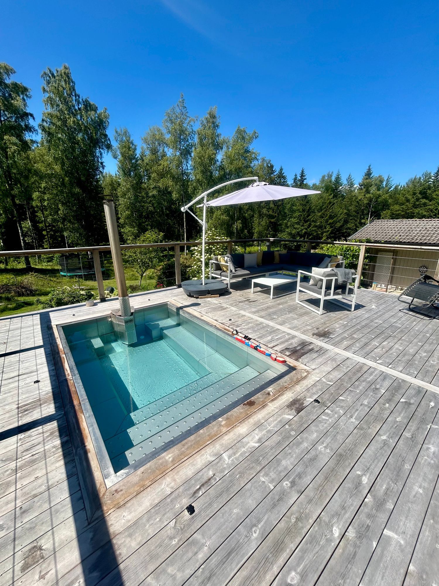 Sjönära hus i Forsanäset (Vättern)