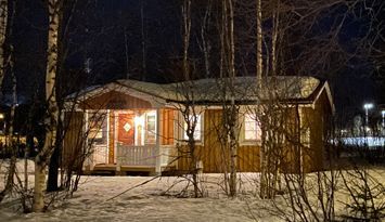 Mysig stuga i Sälen vid Dalälven