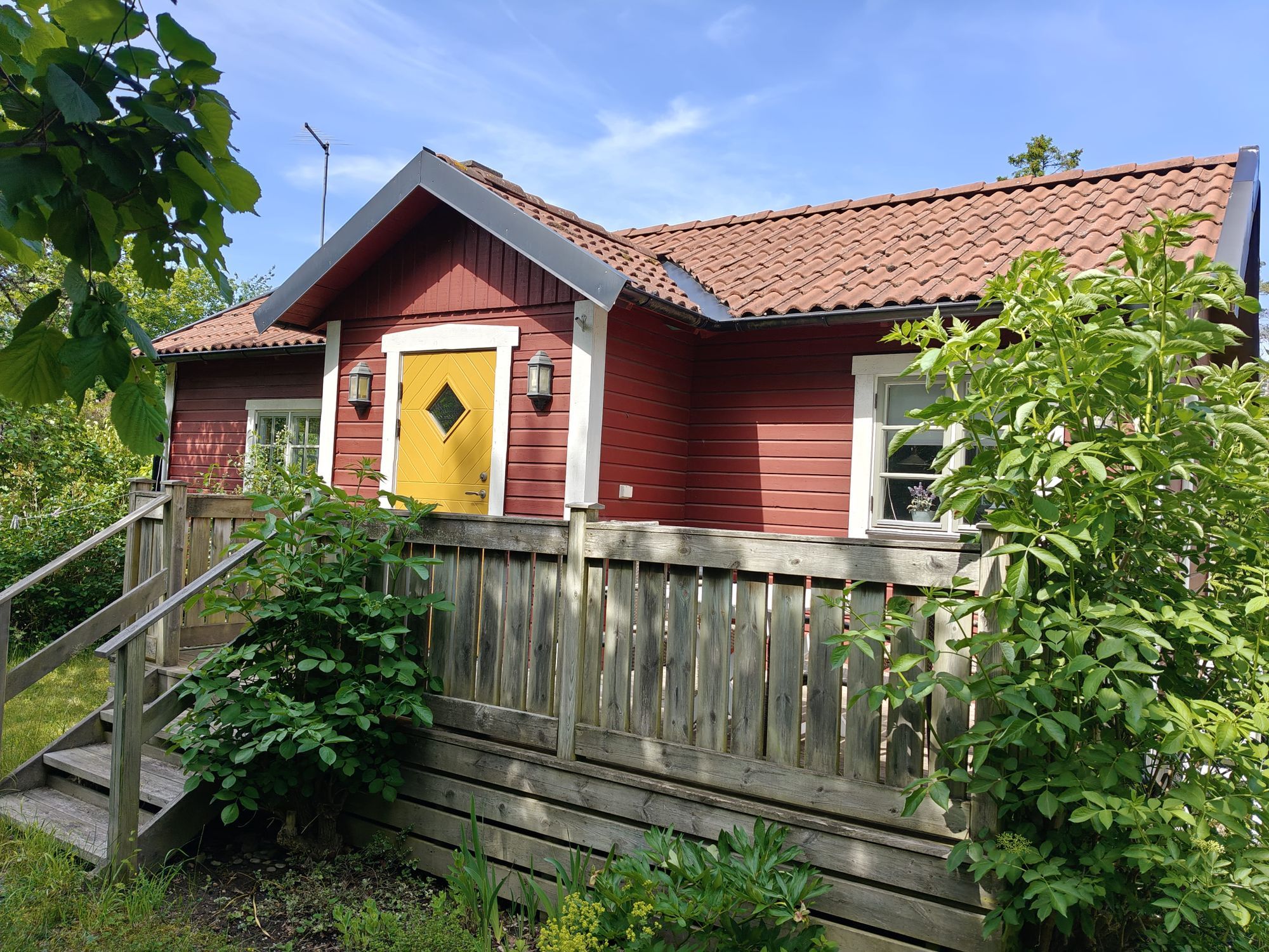 Stuga med 2+1 bäddar på Högklint