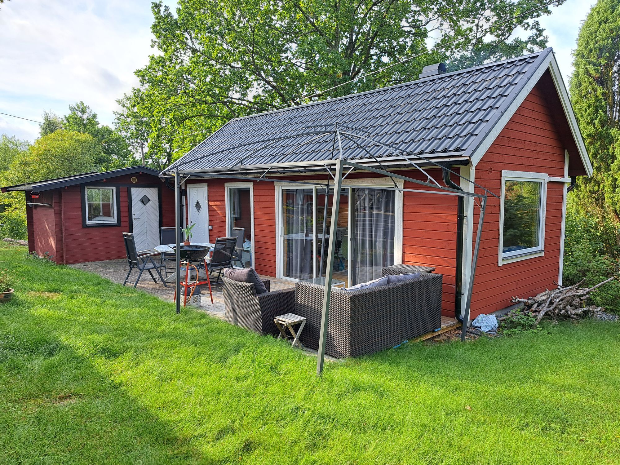 Mysigt sommarställe nära Mälaren