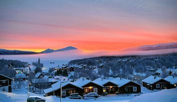 Mysig lägenhet i Tärnaby nära linbanan med bastu