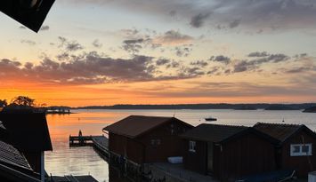 Sjönära stuga med vacker utsikt, Sandhamn