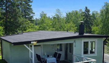 Charmig mintgrön idyll i hjärtat av Sörmland