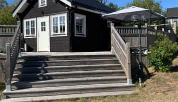 Liten fin stuga nära havet!