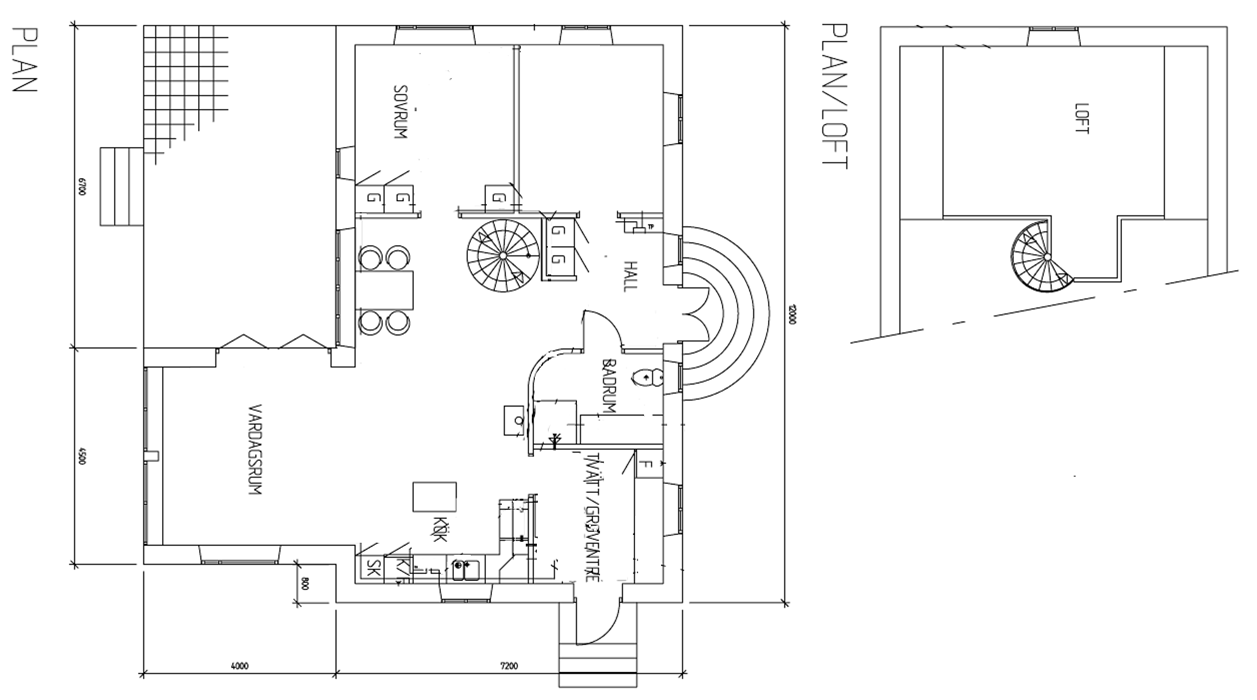 Modernt Kalkstenshus – bild 15 av 19