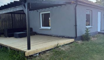 Stuga vid Tegelberga Golfbana