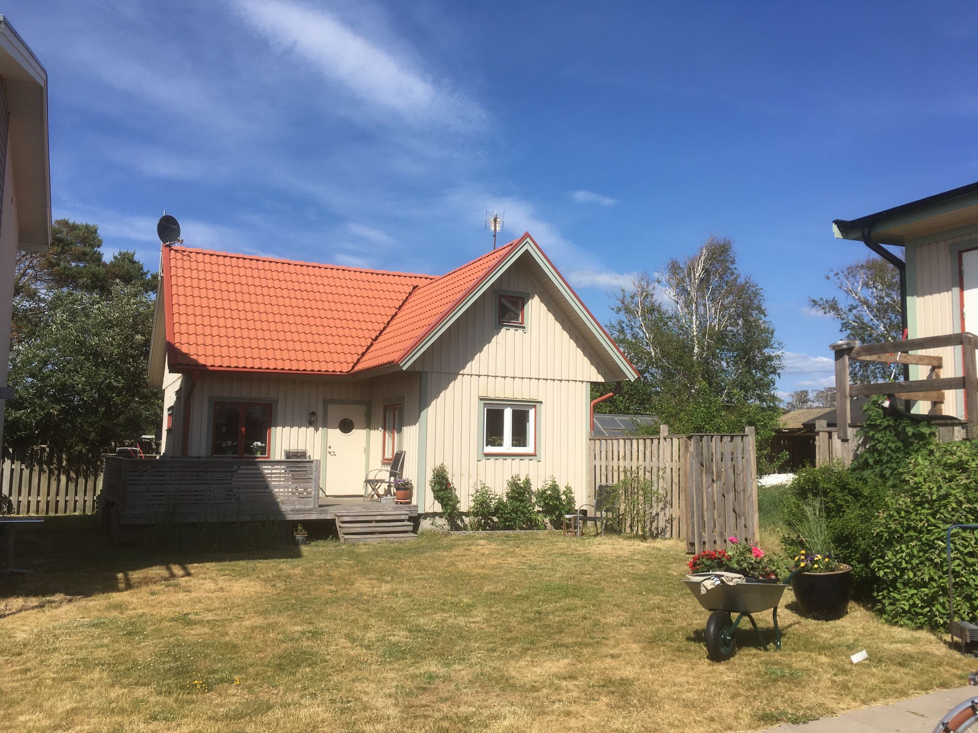 Strandnära stuga i Skummeslövsstrand