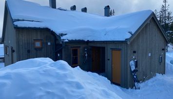 Fjällstuga i Bydalsfjällen ski in / ski out
