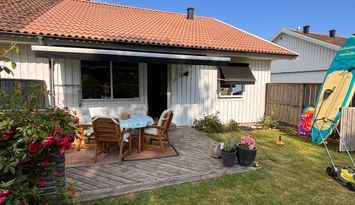 Litet radhus i fiskarläget Glommen, Falkenberg