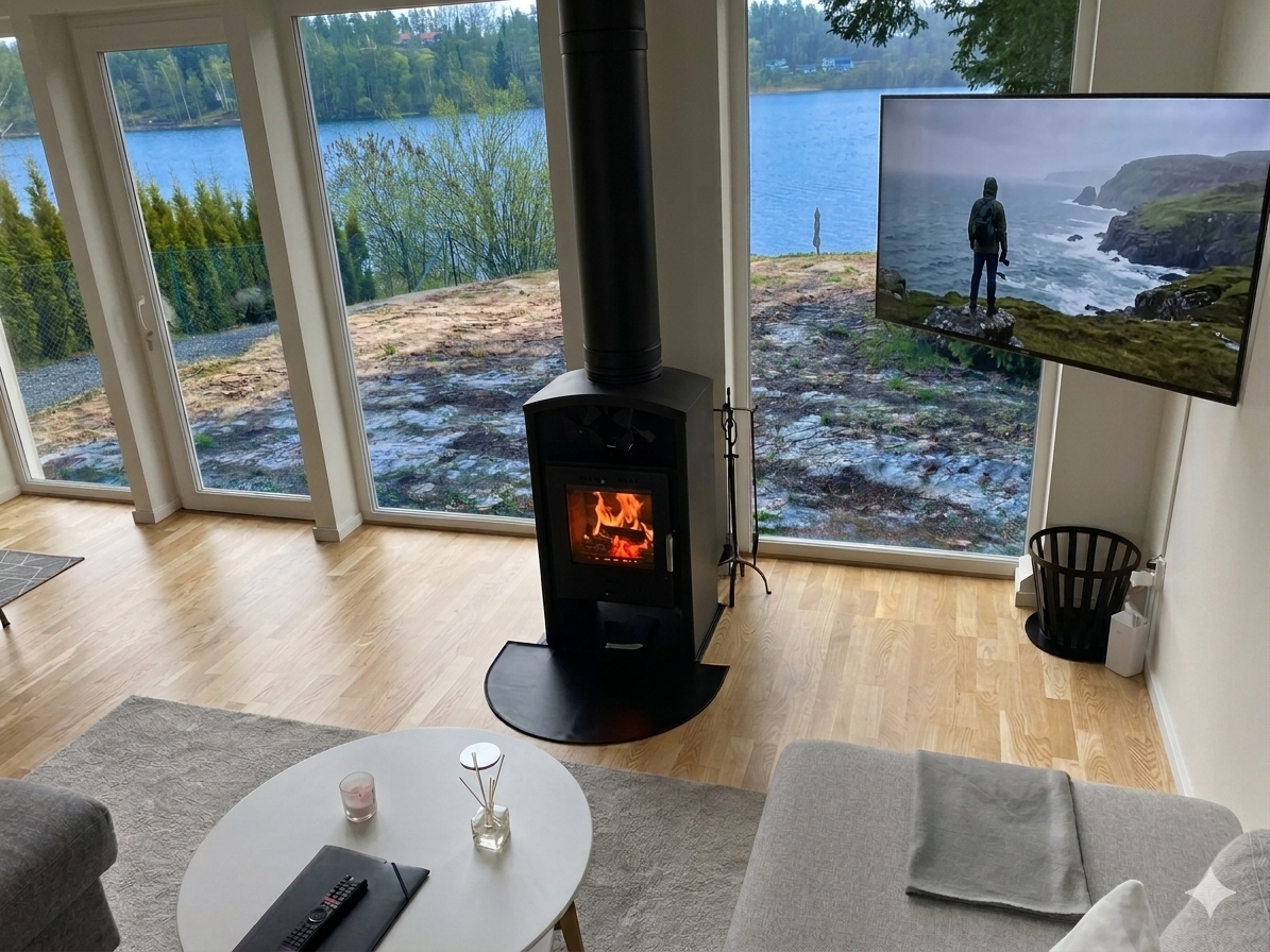 Exklusivt hus på strandtomt – bild 11 av 24