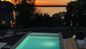 Villa Sångfågeln vid Stockholms inlopp